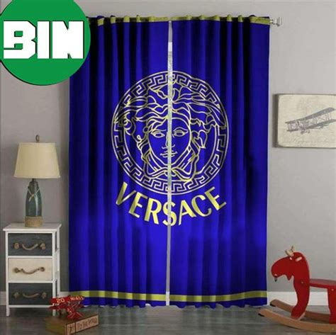 versace window curtains for sale|Versace home wallpaper.